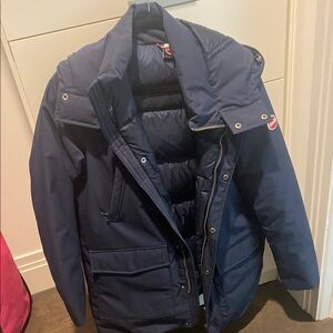 Boys Navy Colmar coat